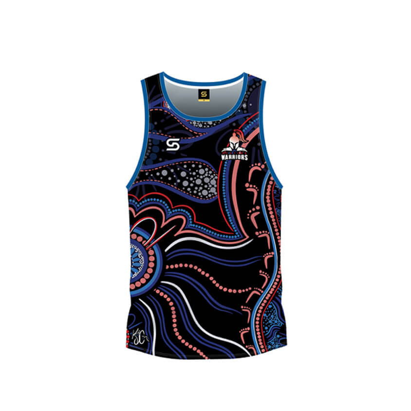 Western Warriors Dress (Indigenous Round) - Western Warriors Netball Team