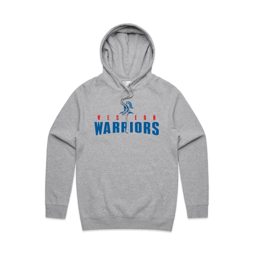 Western Warriors Merchandise - Hoodie Grey Marle